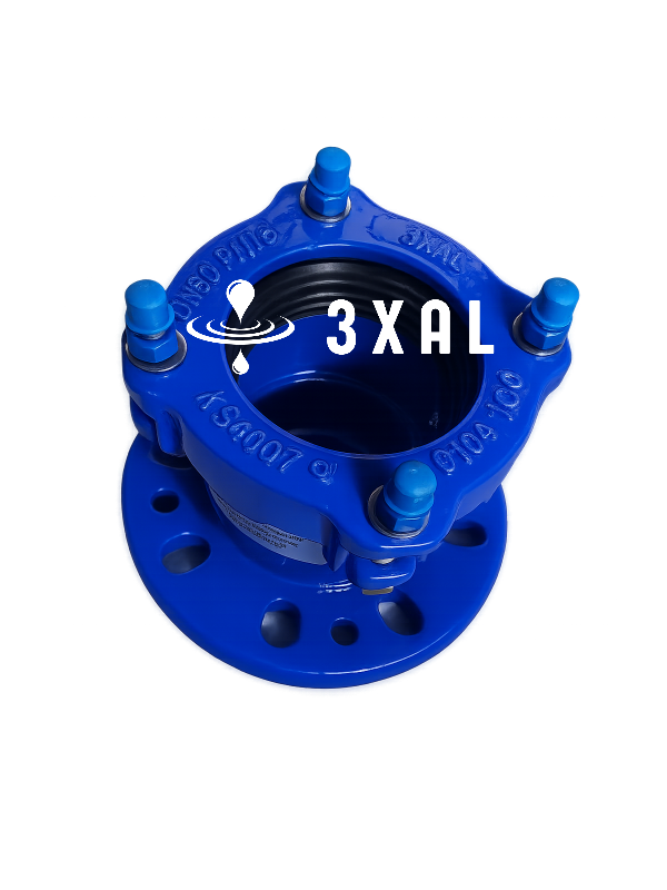 Pipe and flange connector 3XAL ŁRK DN80 PN6 PN10 PN16