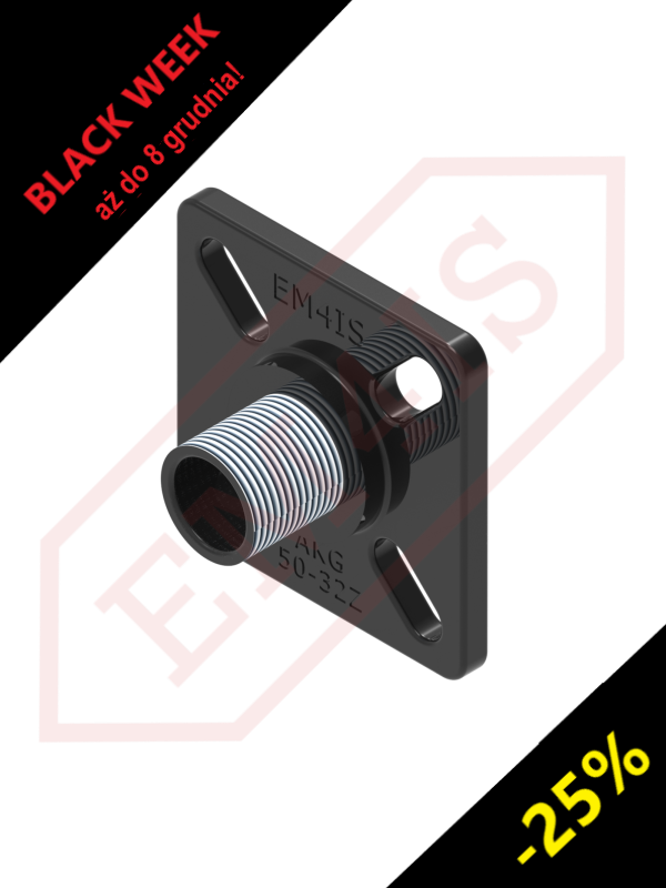 AKG 50-32Z flange-fed adapter DN50 x 1cut "GZ for sewage pumps