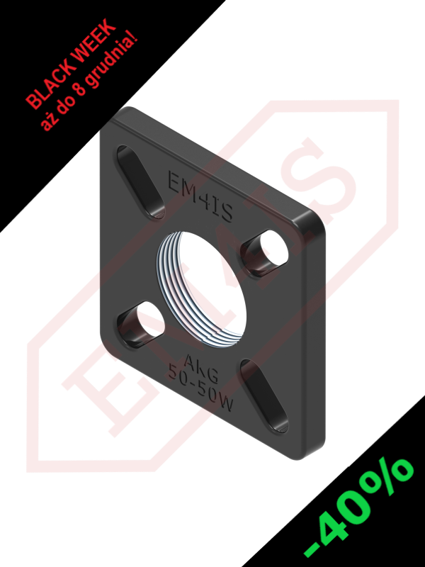 AKG 50-50W flange-flexible adapter DN50 x 2 "GW for sewage pumps