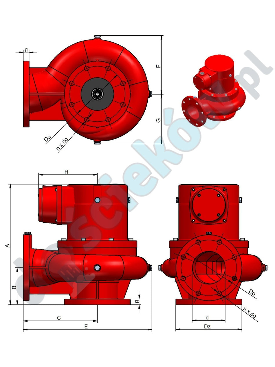 CTR 100 - Transformer oil pump 3kW/400V - 1420 rpm