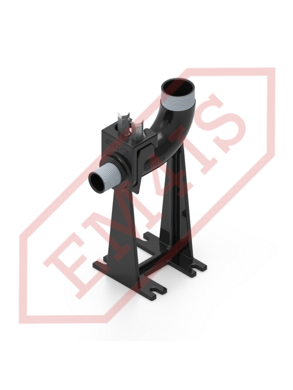 З'єднання коліна GZH із зовнішньою ниткою.