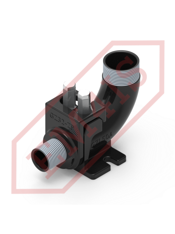 GZL50 Low knee coupling foot with 2" (2 inch) male thread