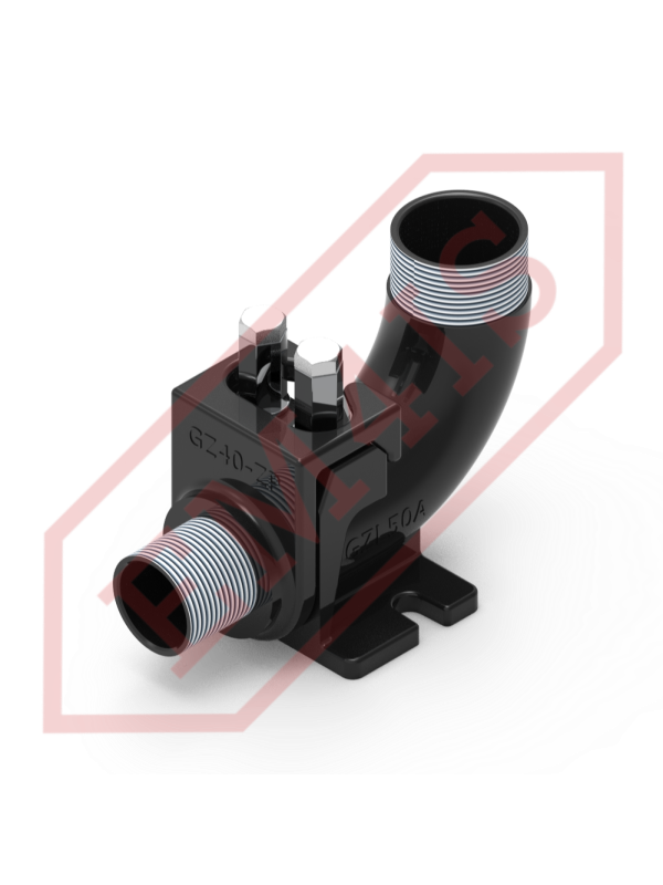 GZL50 Low knee coupling foot with 2" (2 inch) male thread