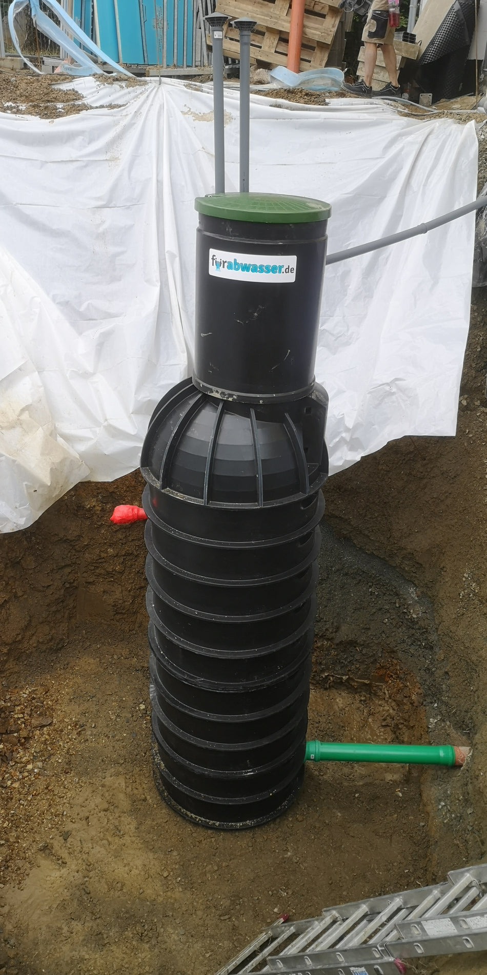 PWD8-B Rainwater pumping station Ø800