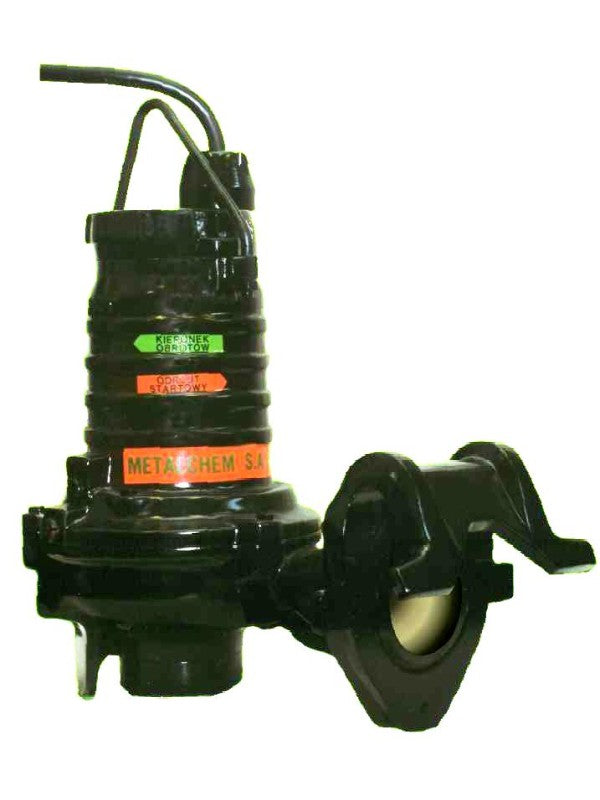 MSV-R-12 - 1,5 кВт/400 В - Промисловий каналізаційний насос з подрібнювачем Hmax=21м