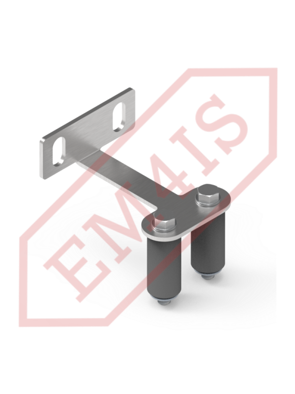 Guide support WP_CAL50 for CALPEDA pumps (guides Ø26.9x2, spacing 38 mm)