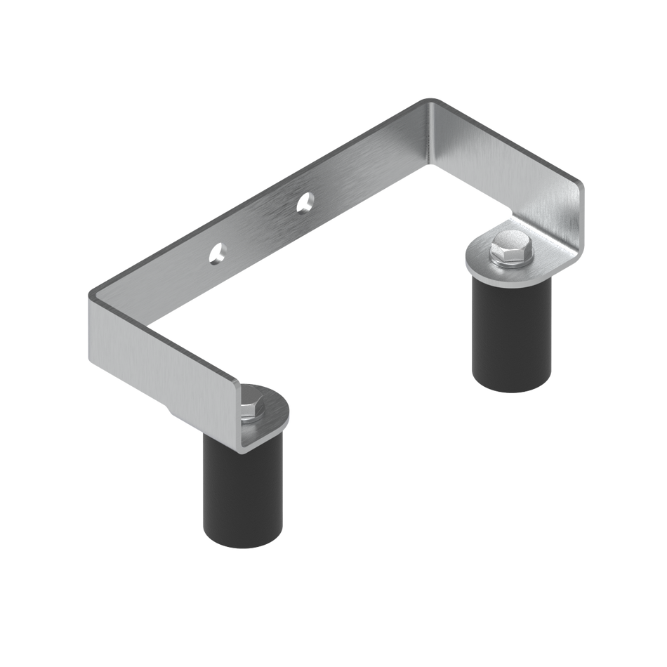 WP-H80 guide bracket (Ø48.3x2 guides, spacing 200 mm)